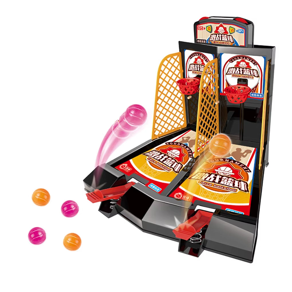 2-Player Desktop Basketball Game - Fun Indoor Shooting Toy for Kids and Family!