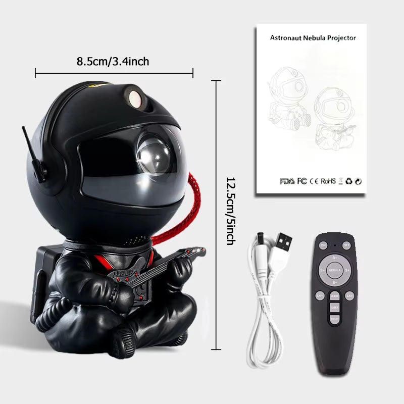 Transform Your Room with the Astronaut Star Projector - Magical Galaxy Night Light for Kids & Home Decor
