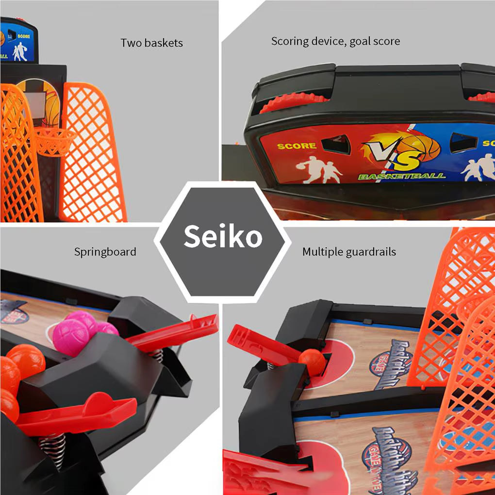 2-Player Desktop Basketball Game - Fun Indoor Shooting Toy for Kids and Family!