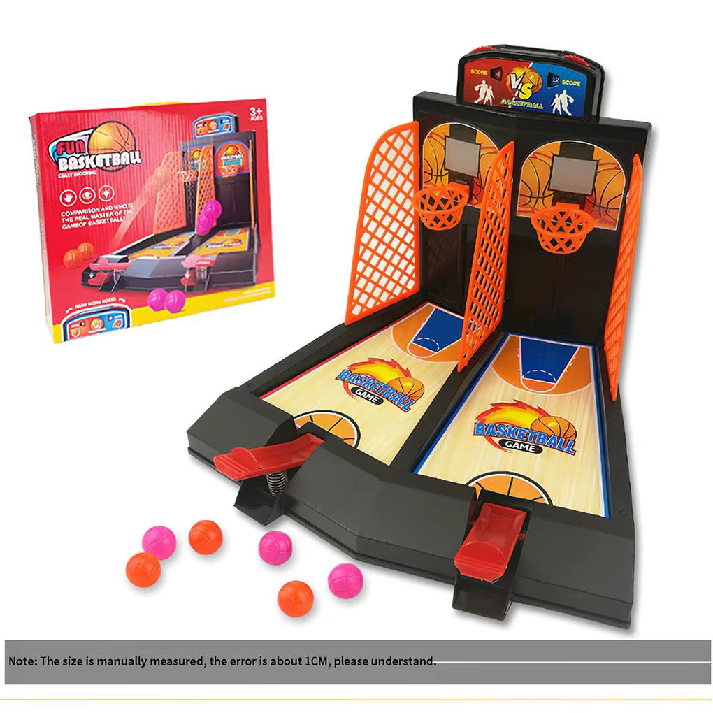 2-Player Desktop Basketball Game - Fun Indoor Shooting Toy for Kids and Family!