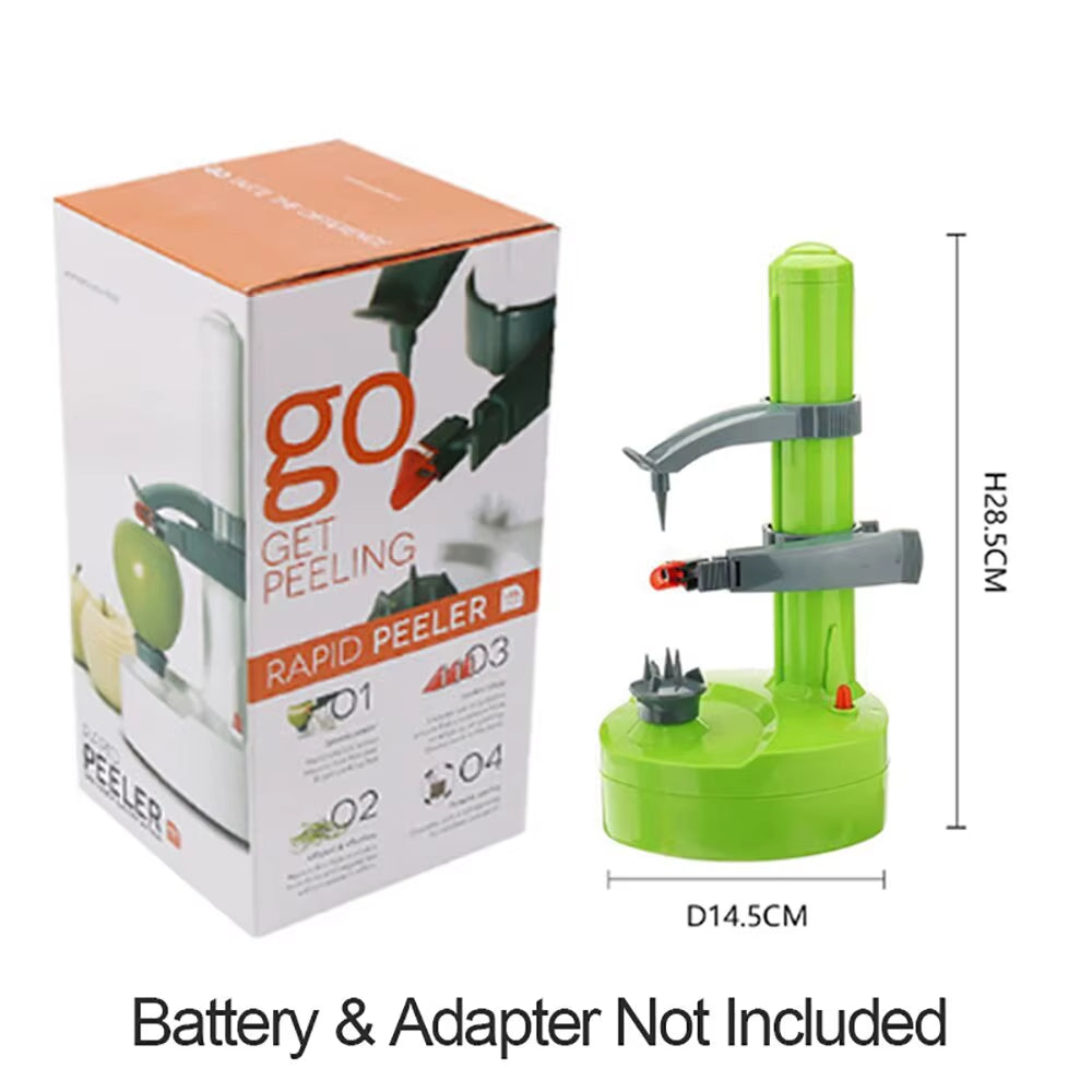 Electric Potato Peelers Automatic Rotating Apple Peeler Lemon Peeling Machine Automatic Fruits Vegetables Kitchen Peeling Tool