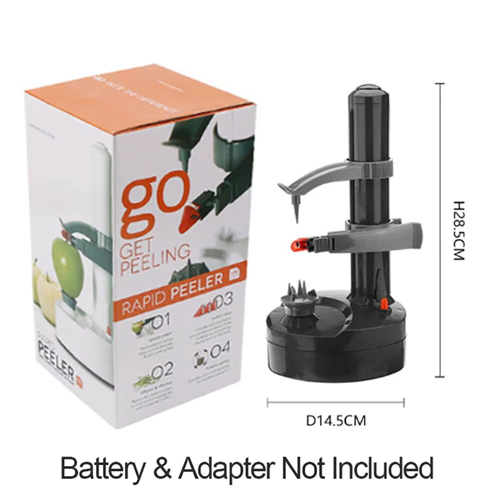 Electric Potato Peelers Automatic Rotating Apple Peeler Lemon Peeling Machine Automatic Fruits Vegetables Kitchen Peeling Tool