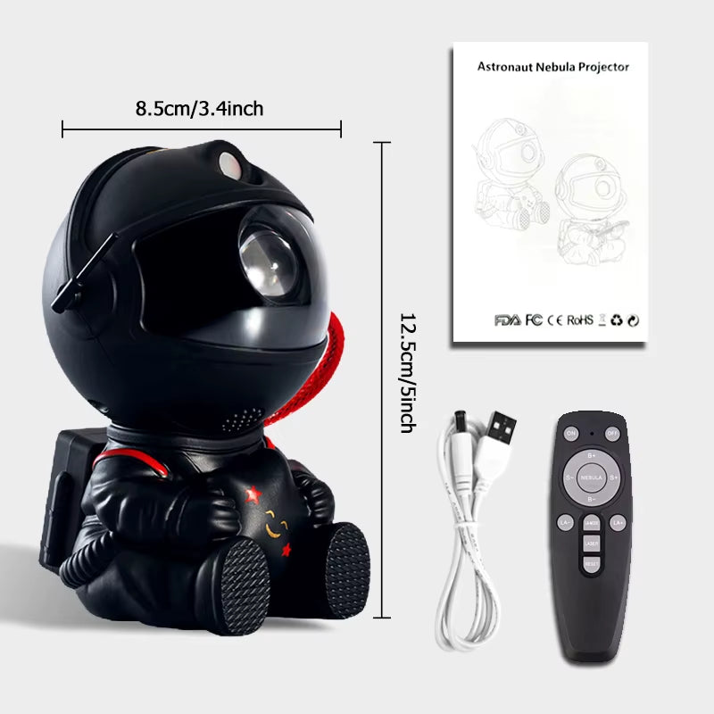 Transform Your Room with the Astronaut Star Projector - Magical Galaxy Night Light for Kids & Home Decor