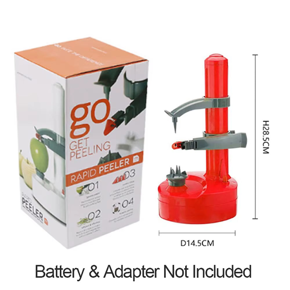 Electric Potato Peelers Automatic Rotating Apple Peeler Lemon Peeling Machine Automatic Fruits Vegetables Kitchen Peeling Tool