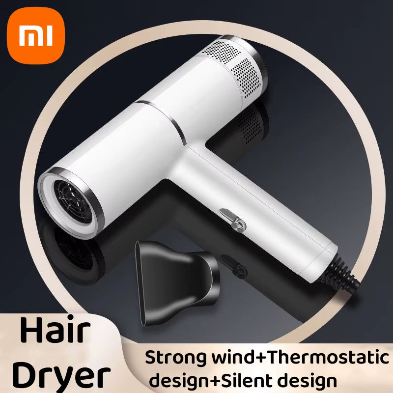 Xiaomi Negative Ionic Hair Dryer Professional High-Speed Electricturbine Drier Constant Temperature Quick Drying Hair New 2025