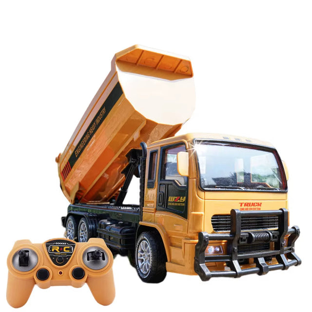 RC-Kipplaster – 2,4GHz 6-Kanal Baufahrzeug aus Metall & Kunststoff