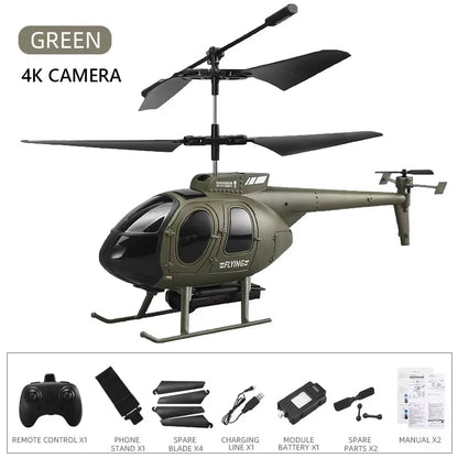 6CH 2.4G Remote Control Helicopter Remote Control Toy Drop-Resistant RC Plane Wireless Aircraft Toys for Boys Children Xmas Gift