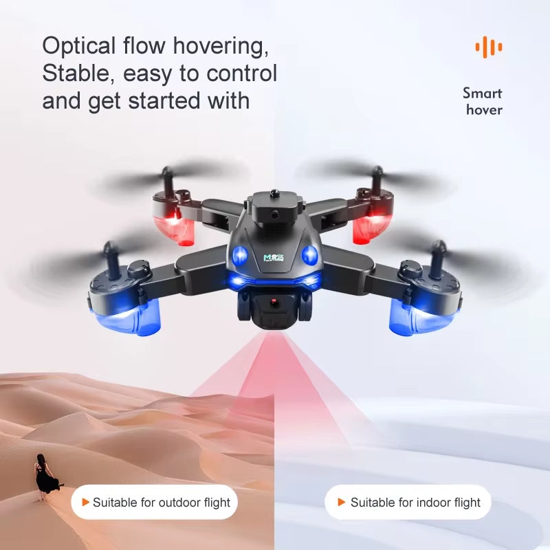 M2S Uav Optical Flow Positioning Aerial Photography Quadcopter Dual Camera Obstacle Avoidance Remote Control Aircraft Adult Gift