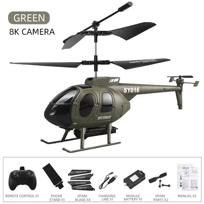 6CH 2.4G Remote Control Helicopter Remote Control Toy Drop-Resistant RC Plane Wireless Aircraft Toys for Boys Children Xmas Gift