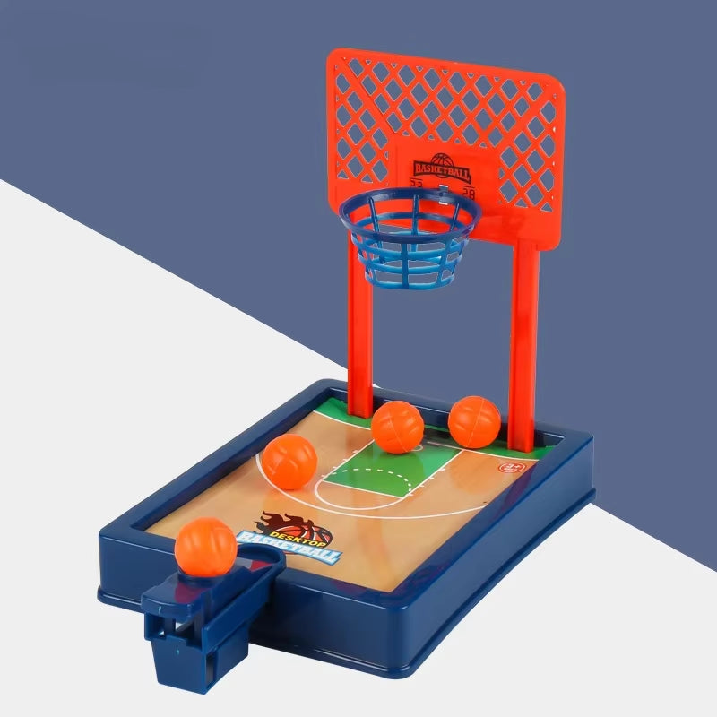 Portable Mini Basketball Game Set - Fun for Travel, Office, and Indoor/Outdoor Play!