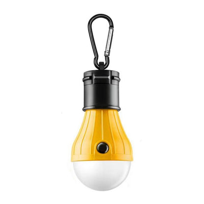 Portable Camping Light Mini LED Bulb Emergency Lamp 3 Lighting Modes Outdoor Night Work Lights Tent Hanging Lamp with Hooks
