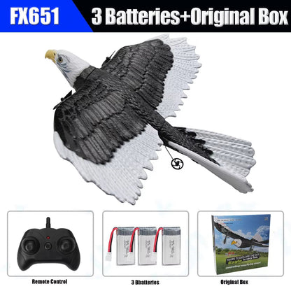 RC Foam Plane 405Mm Simulation Wingspan Eagle Aircraft 2.4G Radio Control Remote Control Glider Airplane Toys for Children Boys