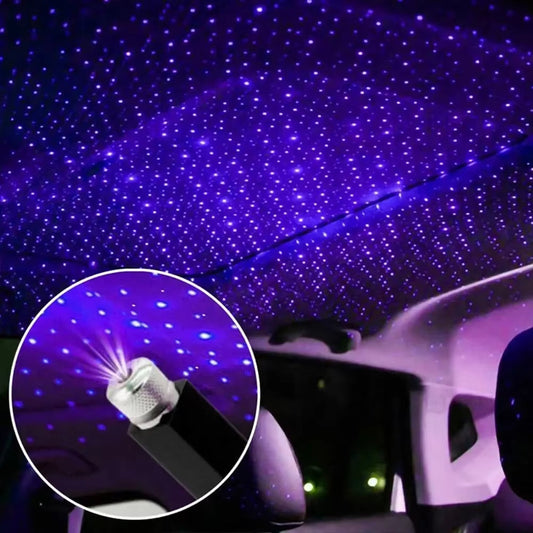 Transform Your Space with the Romantic LED Starry Sky Projector Lamp - Perfect for Car, Room, and Ceiling Décor!