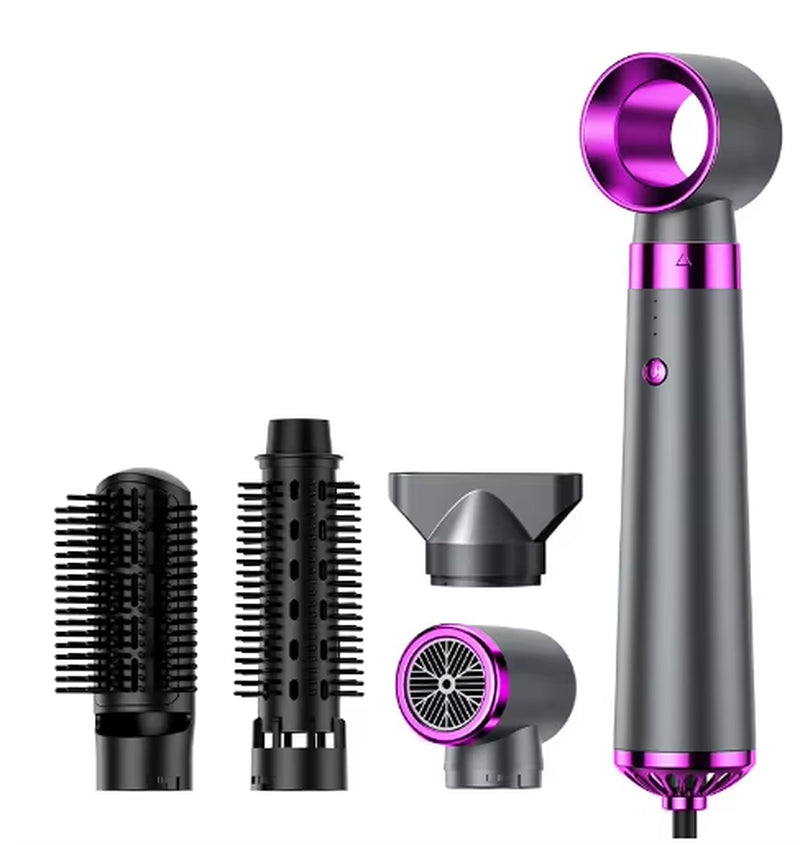 Ks-Q7 Multi-Purpose Hot Air Comb with 5 Versatile Functions for Effortless Styling