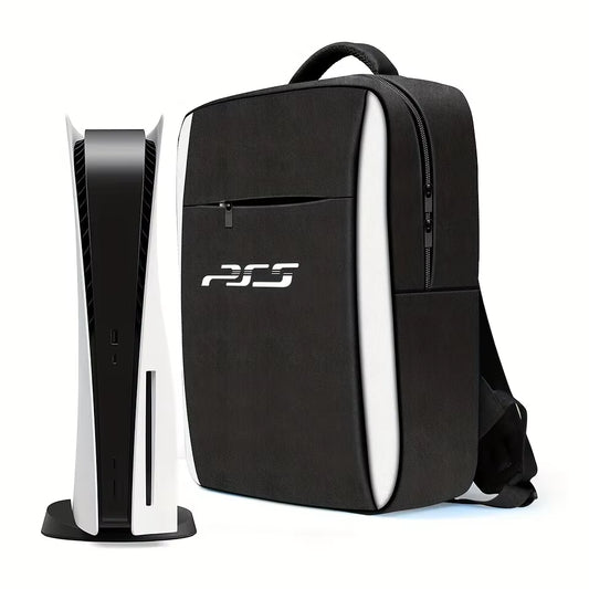 Travel Backpack for PS5 Console, Accessories, Protective Carrying Case Storage Bag Compatible with Sony Playstation 5 Console