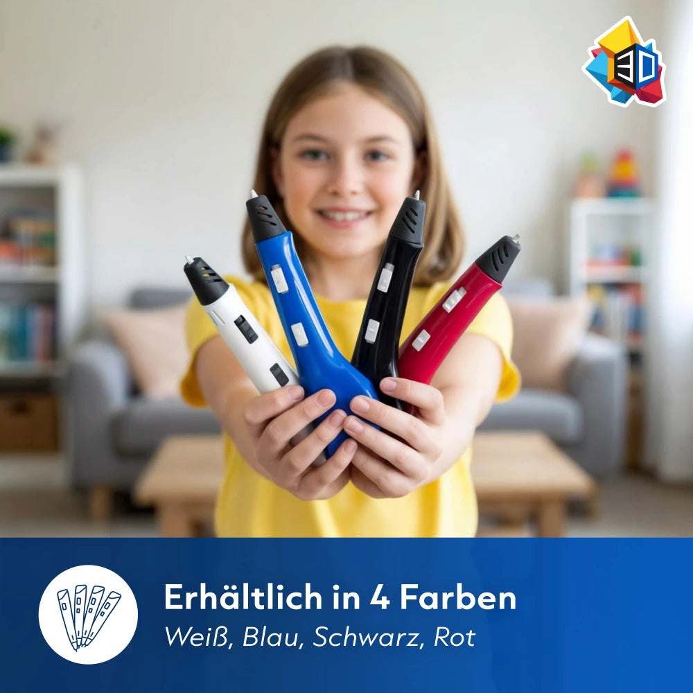 3D Stift Anfängerpaket - Weiß
