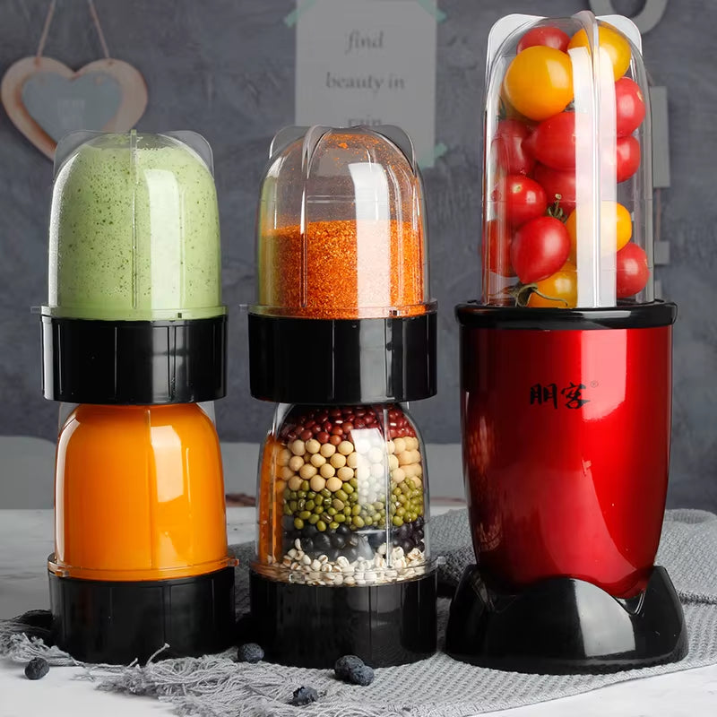 EU/AU/UK Plug Multifunctional Electric Juicer Mini Household Automatic Blender Juicer Machine 220V Kitchen Mini Juicer
