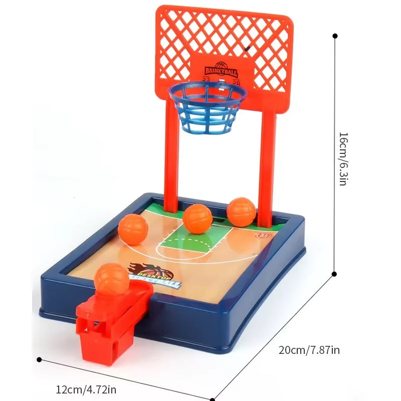Portable Mini Basketball Game Set - Fun for Travel, Office, and Indoor/Outdoor Play!