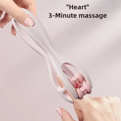 Rejuvenate Your Fingers: Portable Dual-Row Roller Massager for Fatigue Relief & Enhanced Blood Circulation
