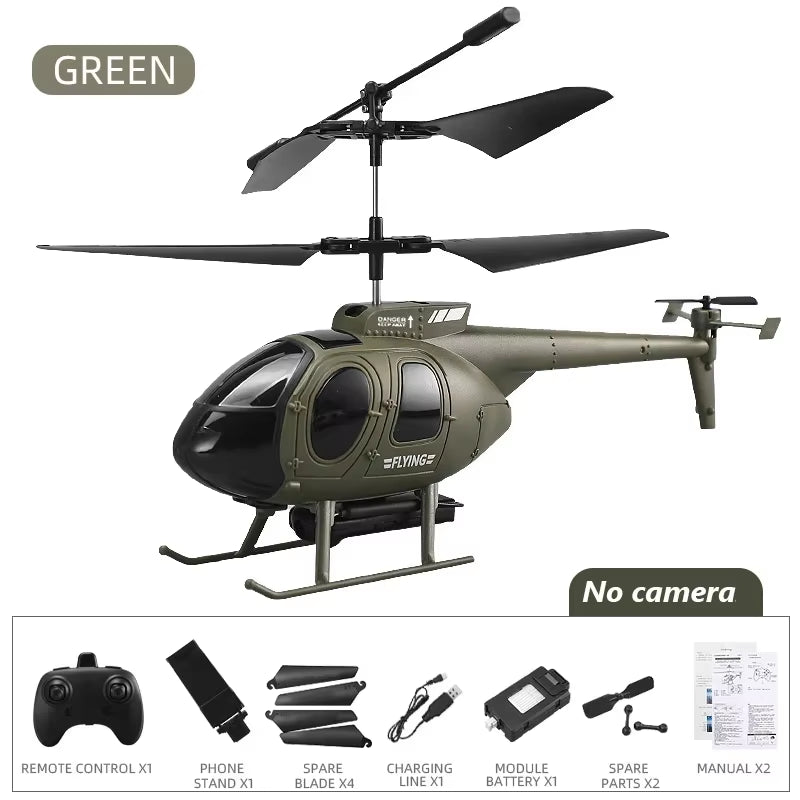 6CH 2.4G Remote Control Helicopter Remote Control Toy Drop-Resistant RC Plane Wireless Aircraft Toys for Boys Children Xmas Gift
