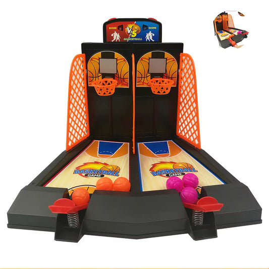 2-Player Desktop Basketball Game - Fun Indoor Shooting Toy for Kids and Family!