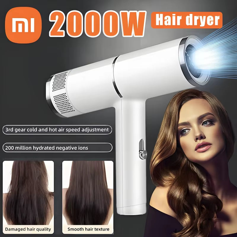 Xiaomi Negative Ionic Hair Dryer Professional High-Speed Electricturbine Drier Constant Temperature Quick Drying Hair New 2025
