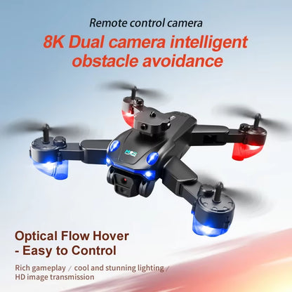 M2S Uav Optical Flow Positioning Aerial Photography Quadcopter Dual Camera Obstacle Avoidance Remote Control Aircraft Adult Gift