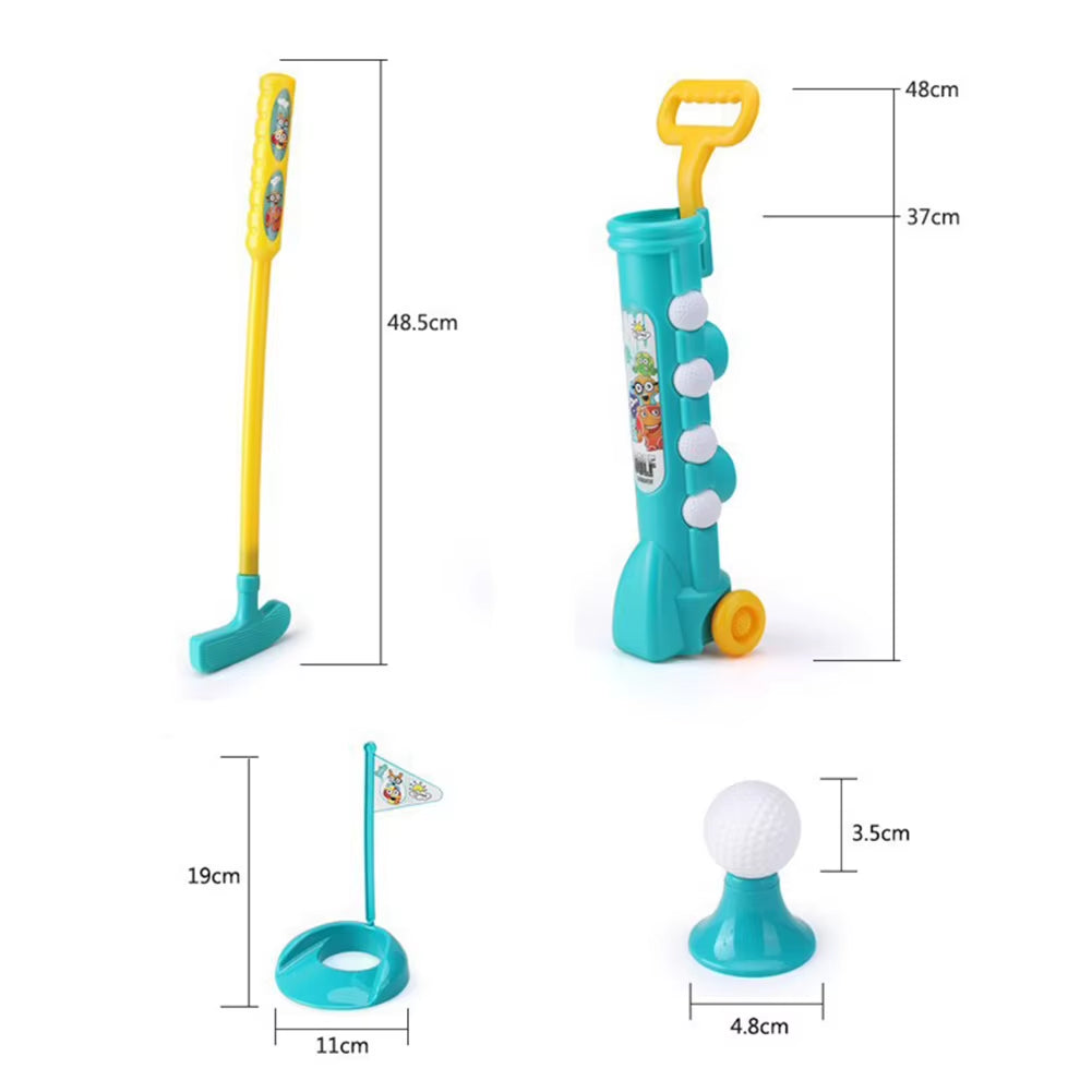 Clubs Set Parent Child Educational Activities Outdoor Sports Game Toy Game Outdoor Sports Golf Clubs