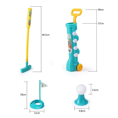 Clubs Set Parent Child Educational Activities Outdoor Sports Game Toy Game Outdoor Sports Golf Clubs