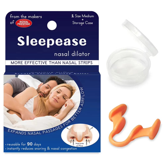 Silicone Nose Clip - Stop Snoring Aid for Better Sleep & Easy Breathing