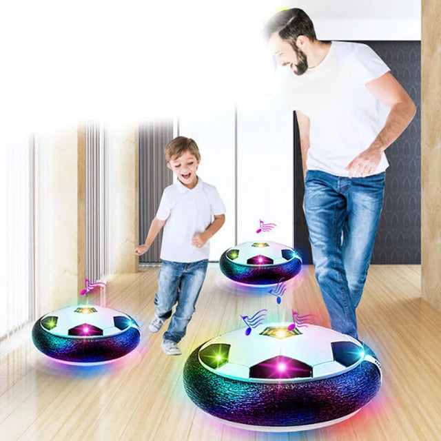 Hover Soccer Ball Spielzeug für Kinder – Elektrischer schwebender Fußball mit LED-Licht und Musik, Outdoor-Sportspielzeug für Kids